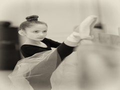 Взгляд балерины