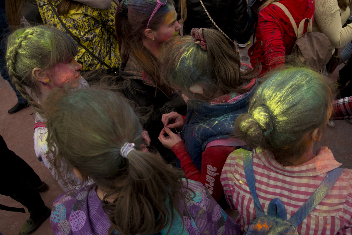 Фестиваль красок Holi. 2