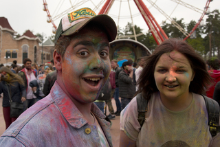 Фестиваль красок Holi. 1