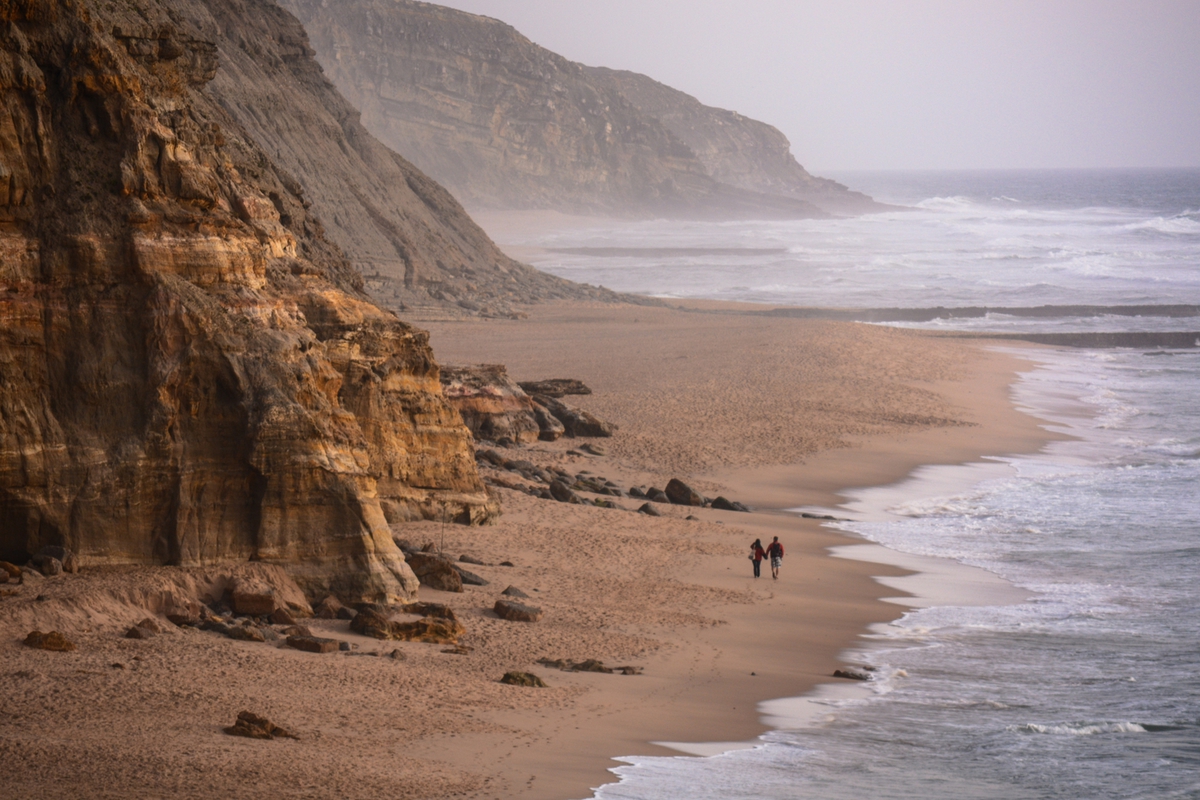 Walk during the storm