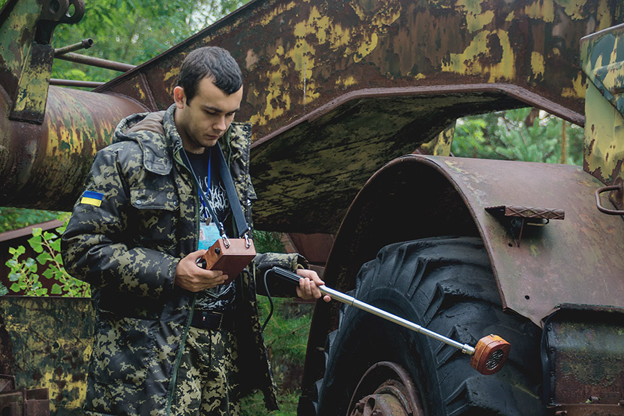 Вимірювач радіації. 