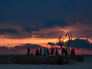 На рассвете