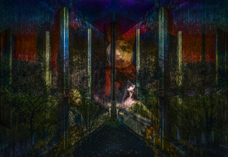 Did he really see her