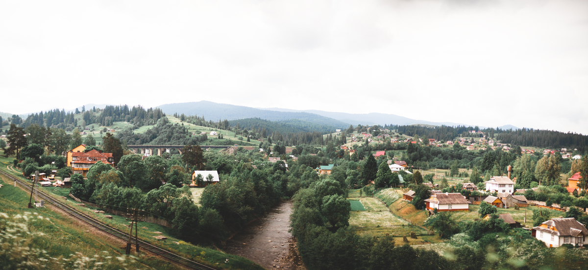 Вид на Ворохту