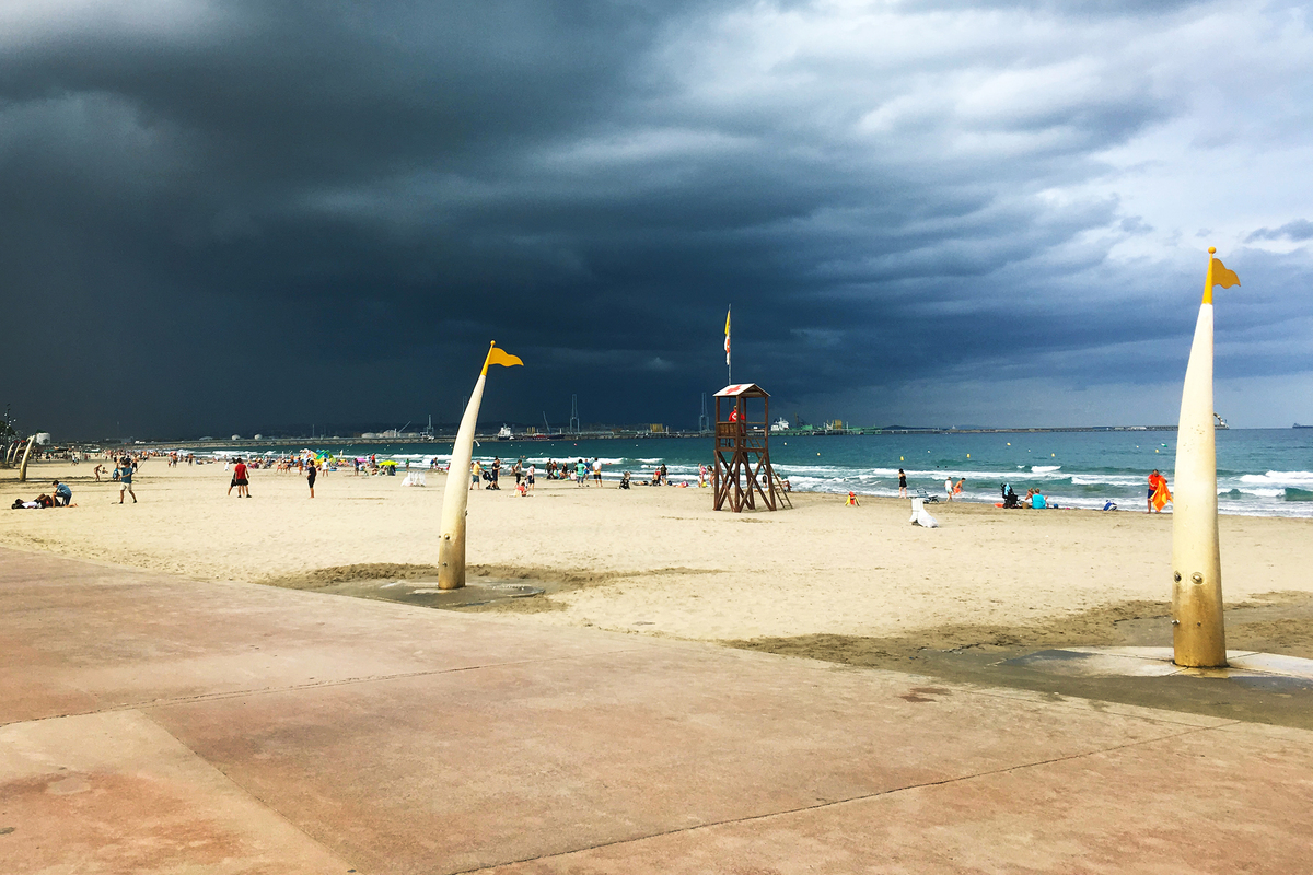 Прибрежная гроза...