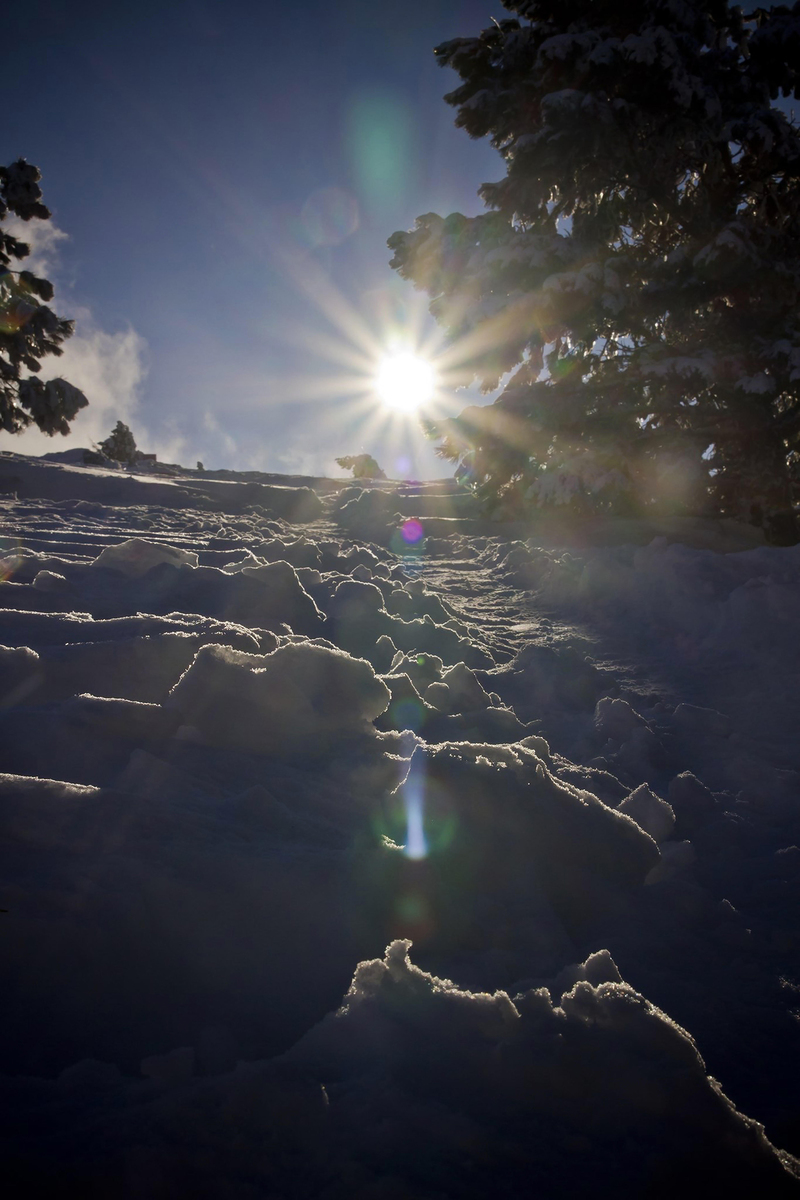 Зимнее лучи...