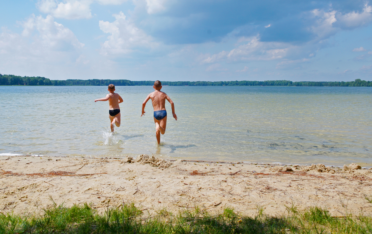 На озері Пісочне