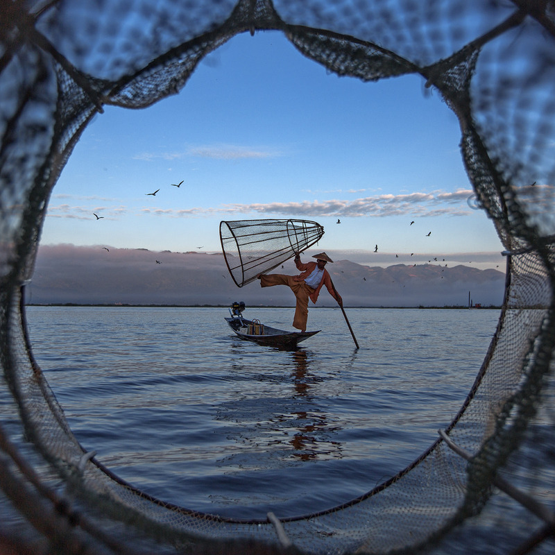 Morning song of fisherman
