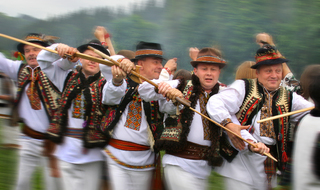 Carpathian men dance