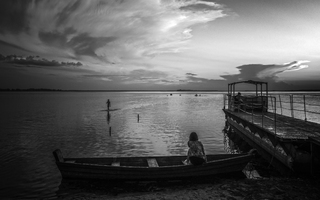 Рятувальний пост на озері Світязь