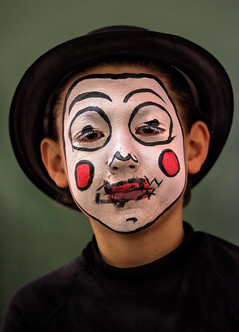 Portrait in backstage 4