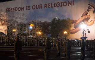 Freedom (репетиція параду на честь Дня Незалежності - 23 серпня)