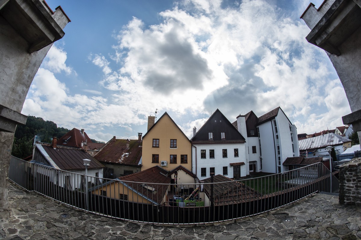 Bardejov by fisheye Double 2