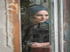 The lady with the camera