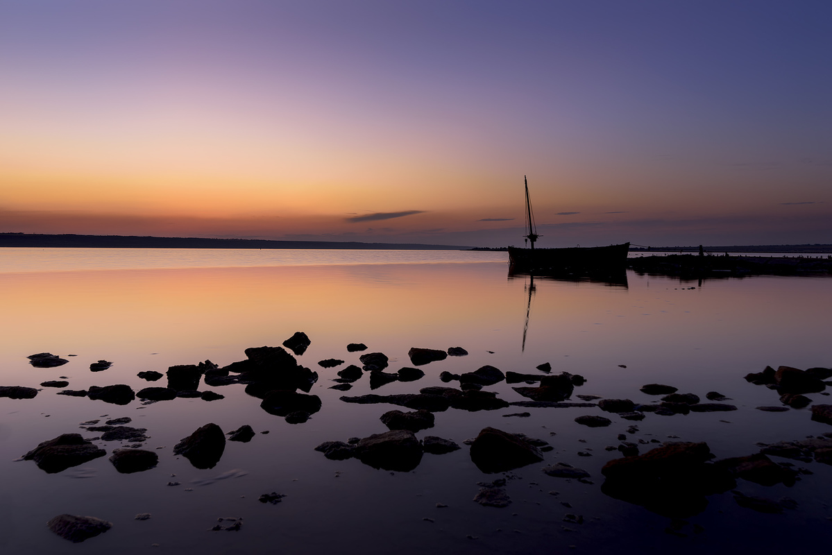 Закатный вечер на Куяльнике