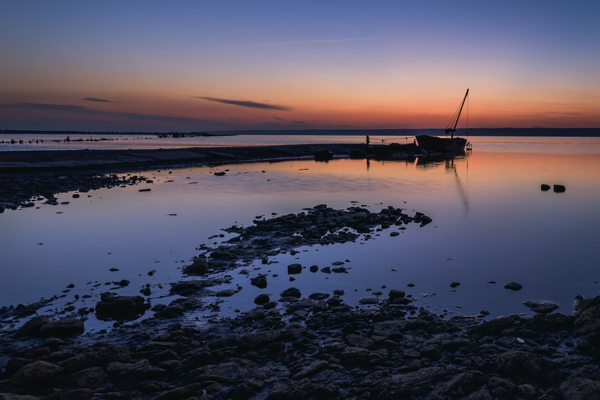 Закатный вечер на Куяльнике