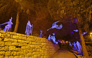 Фестиваль света в Иерусалиме