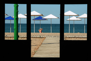 Графика пляжа