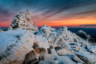 Evening in the moutains