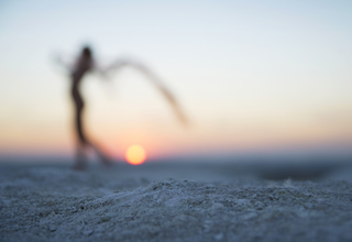 На заході сонця