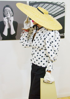 На выставке