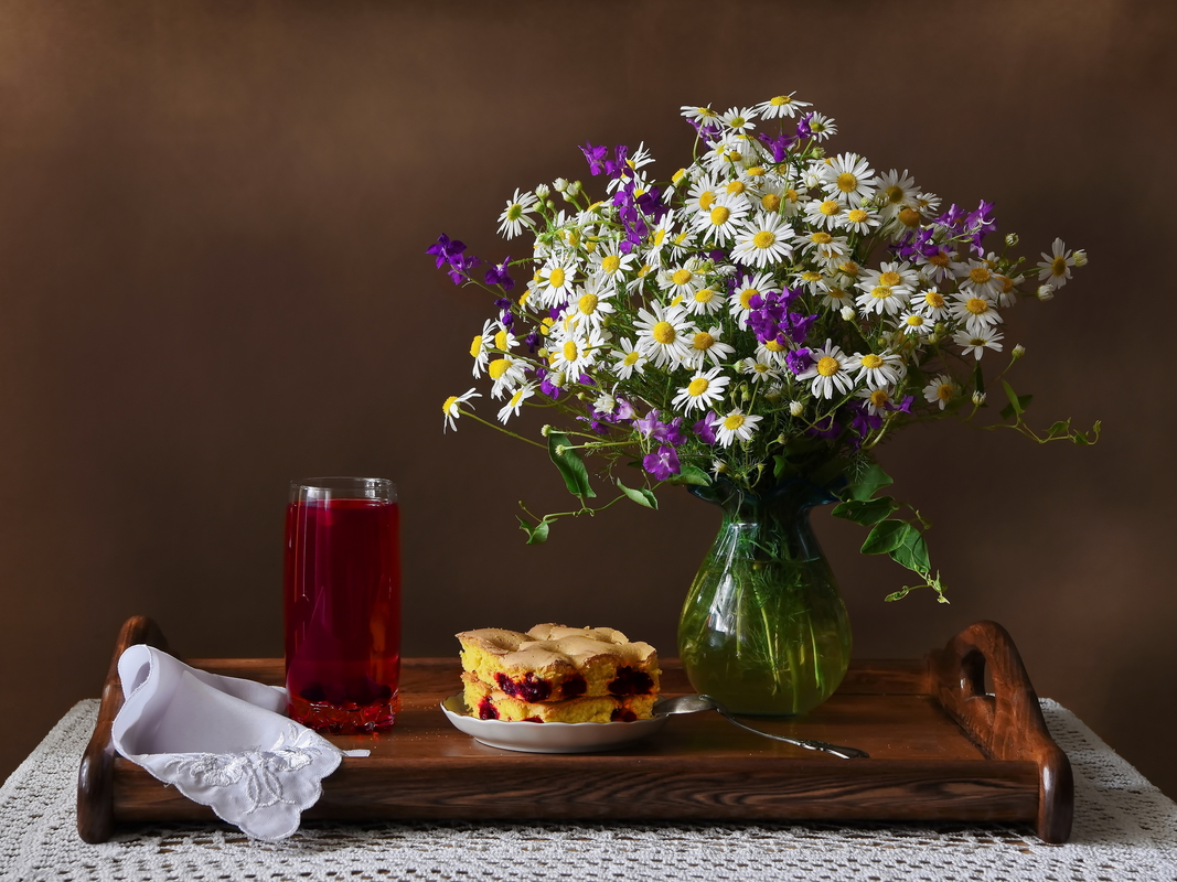 Вишневый десерт.