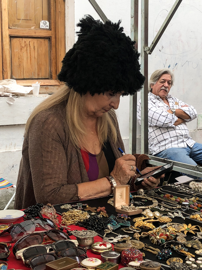 блошиный рынок