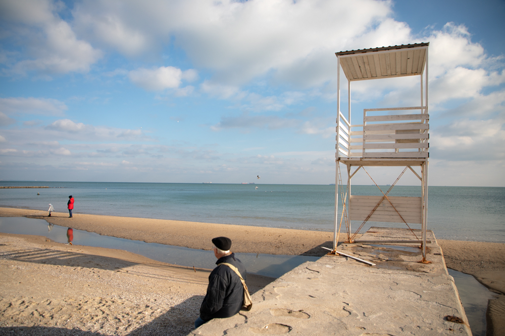 морской осенний пейзаж