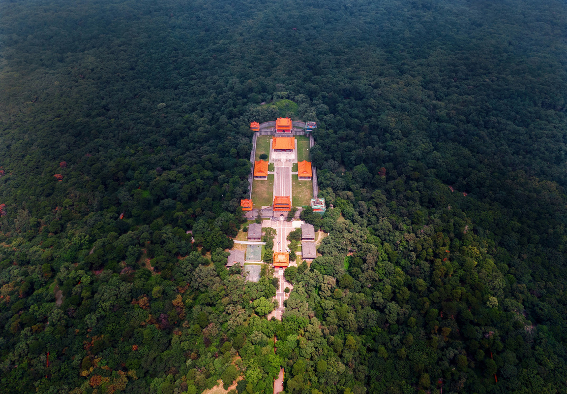 Royal cemetery in the wood