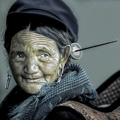 Woman on the plateau