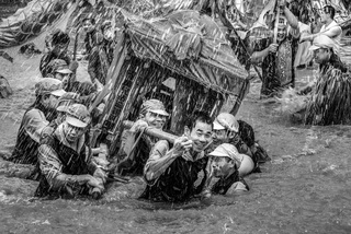 Greet Mazu against rain