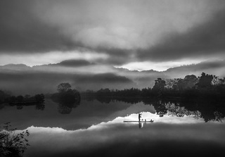 The dawn of Xiang River