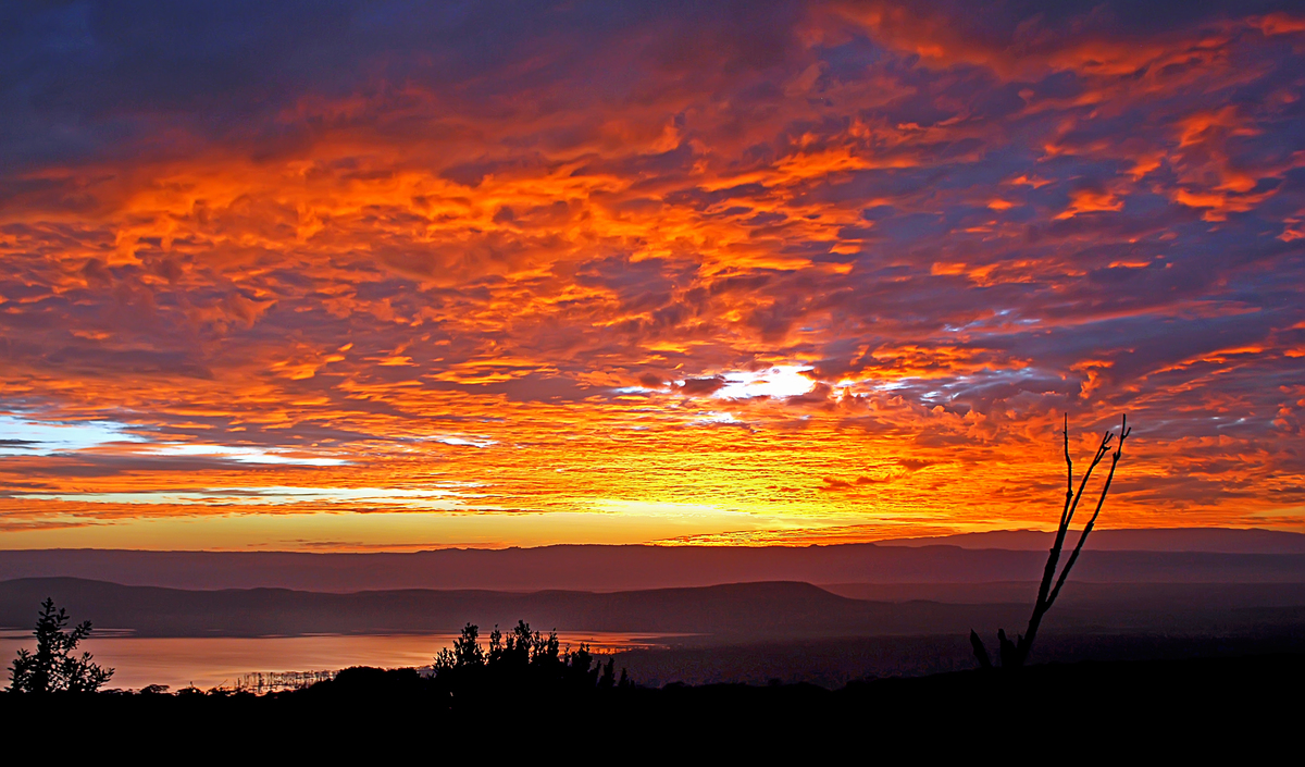SUNSET AT NAKURU