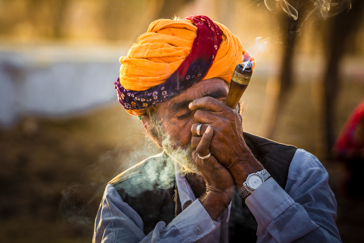Enjoying the Smoking