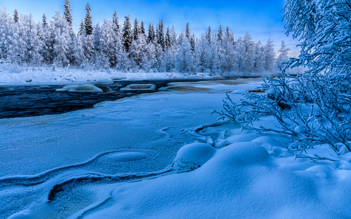 Vikakongas Frozen River