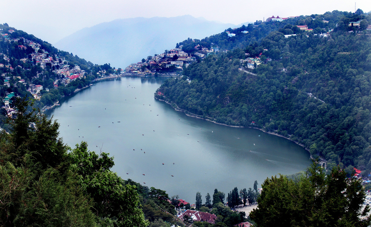 Bird's Eye View of Nainital