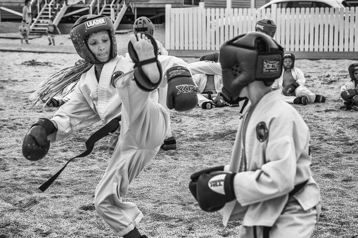 Таеквондо, дівоча сміливість