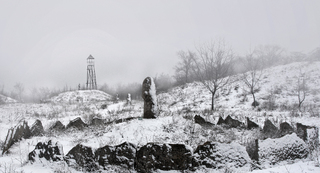 Snow-covered Hortitsa