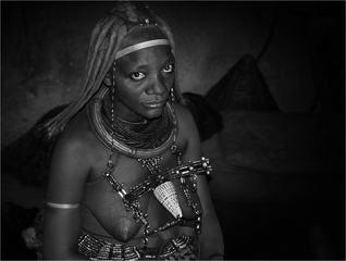 Himba and shell