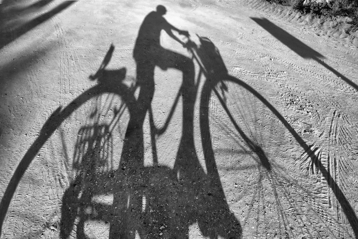 Bike shadow