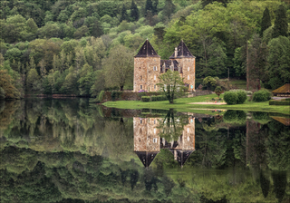 Chateau in the woods