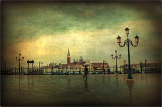 Rain in Venise