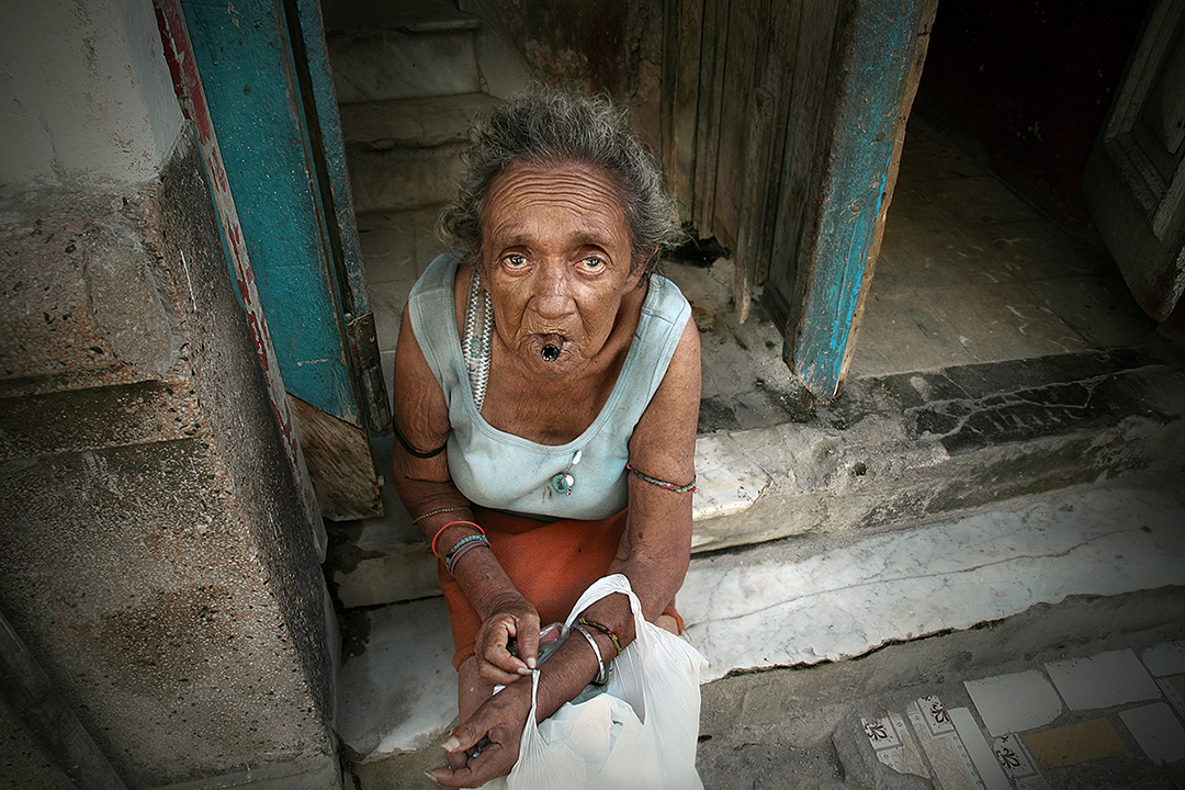 Havana women street portrait