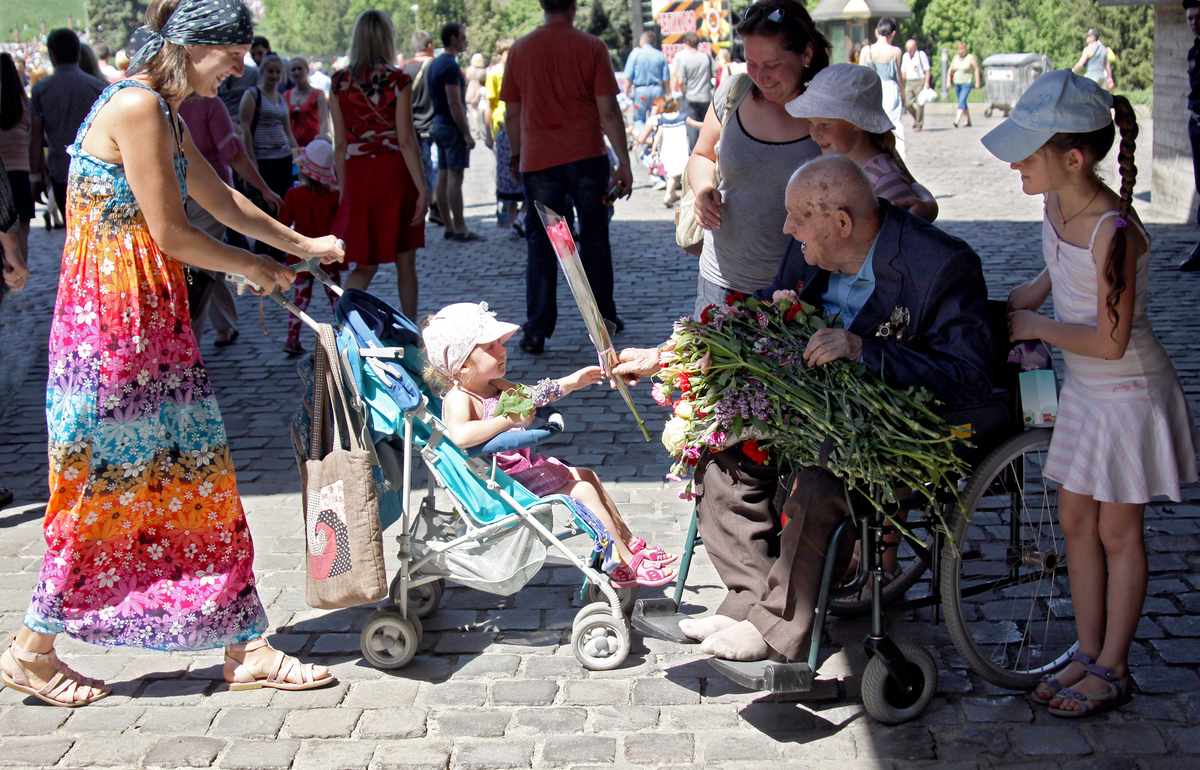 Квітка від ветерана
