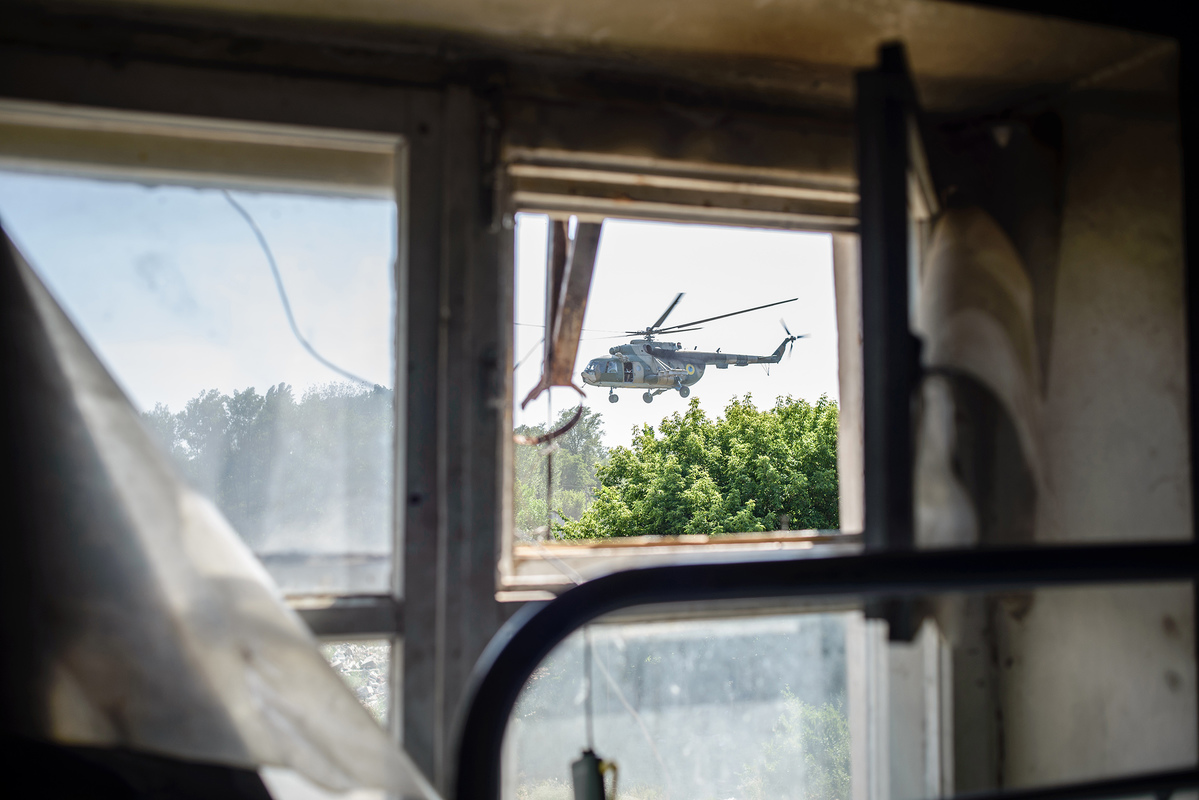 The arrival of the commander