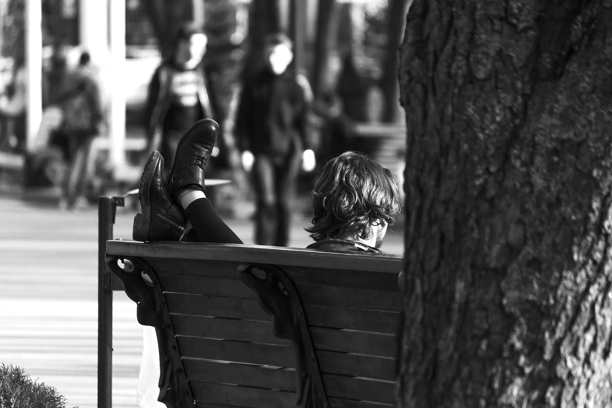 Я на солнышке...