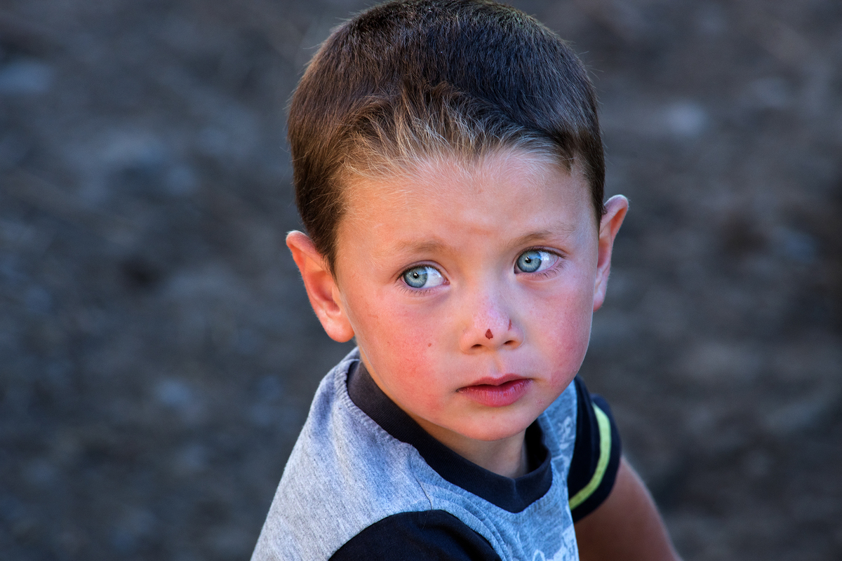 Очі кольору неба