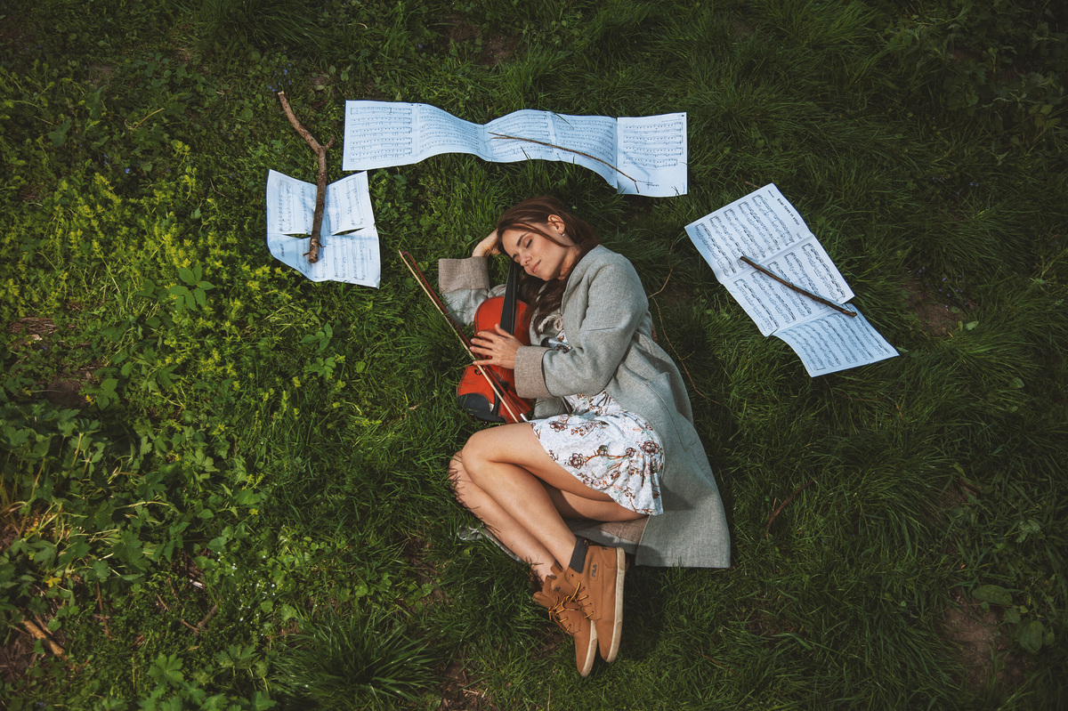 втомлена скрипалька