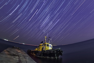 Заброшенный буксир