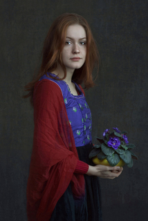 Фіалка розцвіла